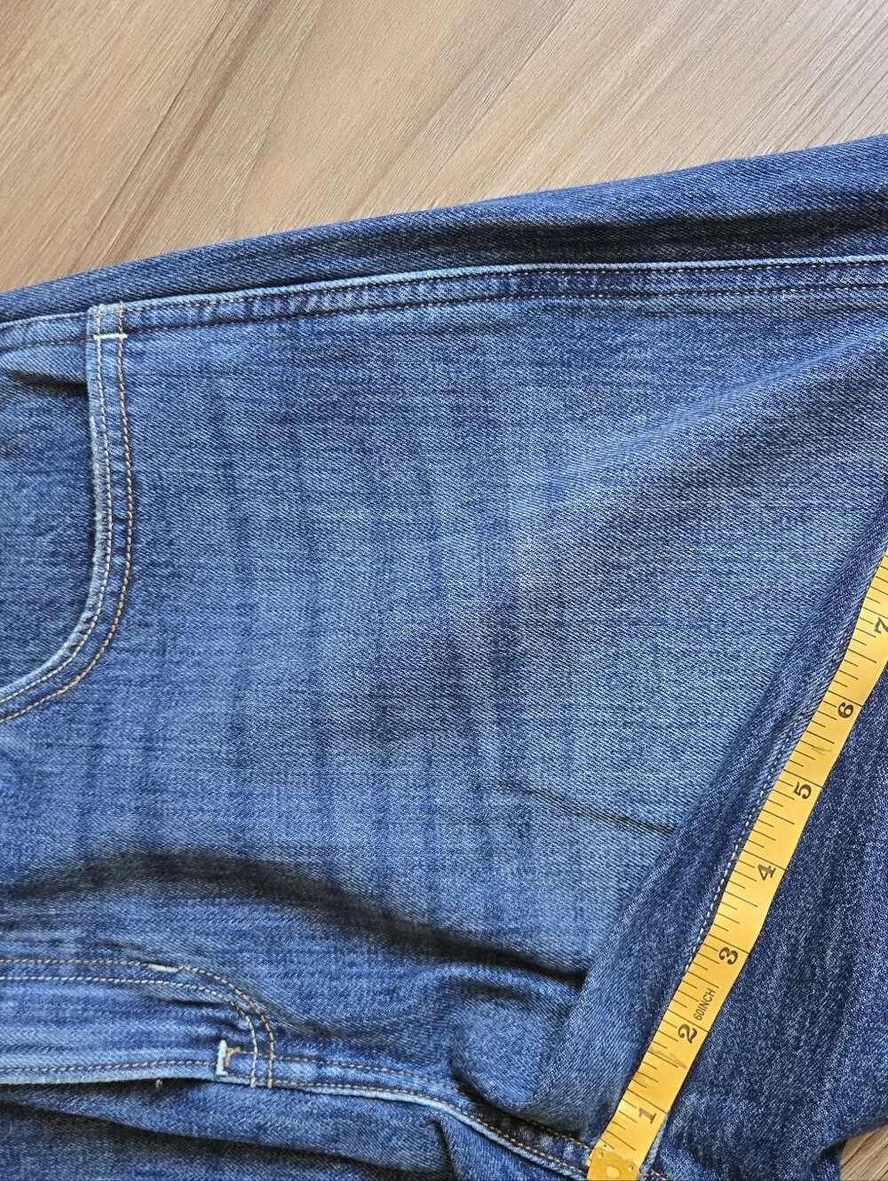 Hollister Low Rise Baggy Fit Off Denim Jorts Women's 10 W30 Blue 5-Pocket